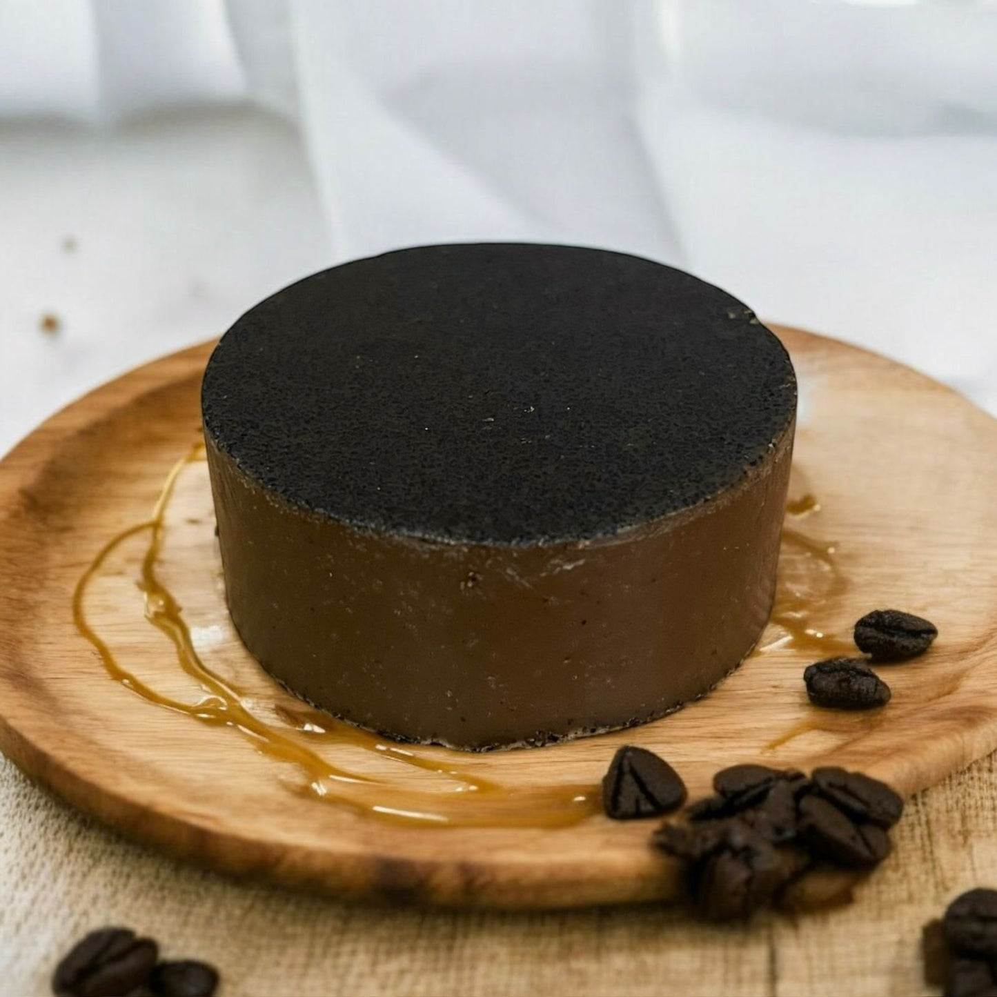 Jabón Artesanal Exfoliante de Coffee & Honey 2 oz