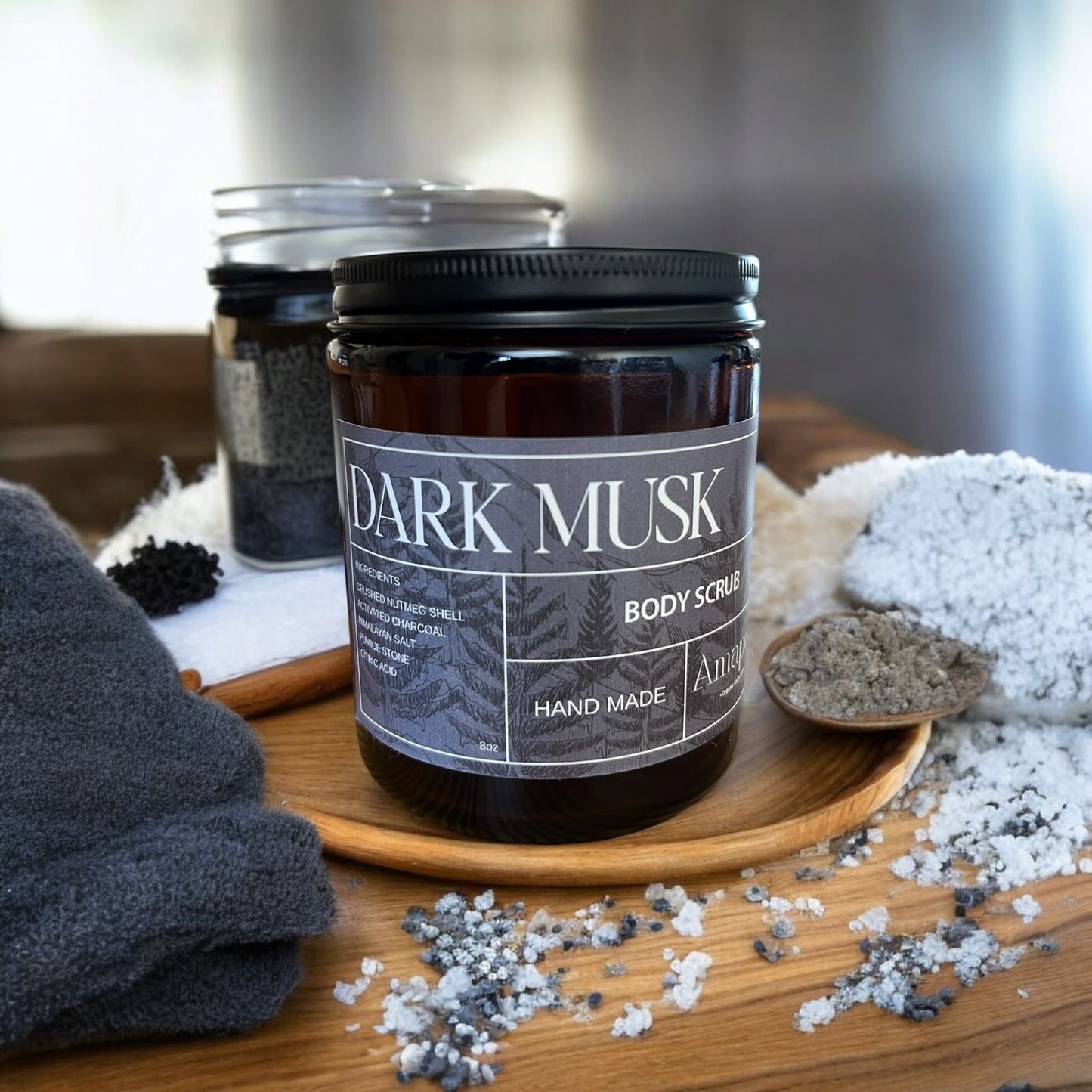 Exfoliante de Dark Musk